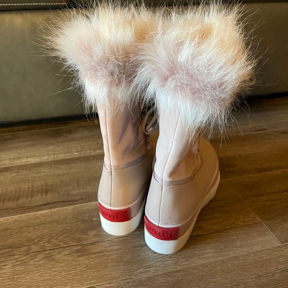 Sorel Joan Of Arctic Next Faux Fur Waterproof Boot - Picture 3 of 5